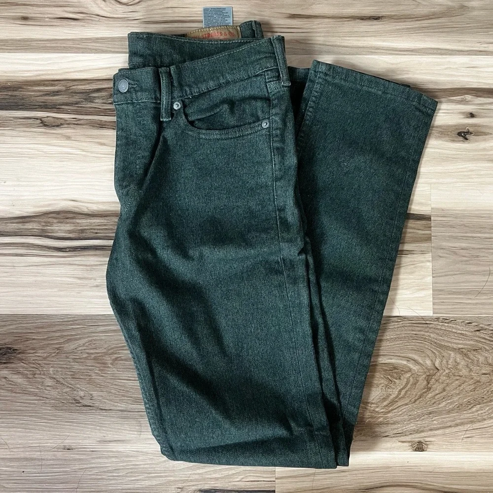 Levis Men's Slim Fit 511 Pants Forest Green
